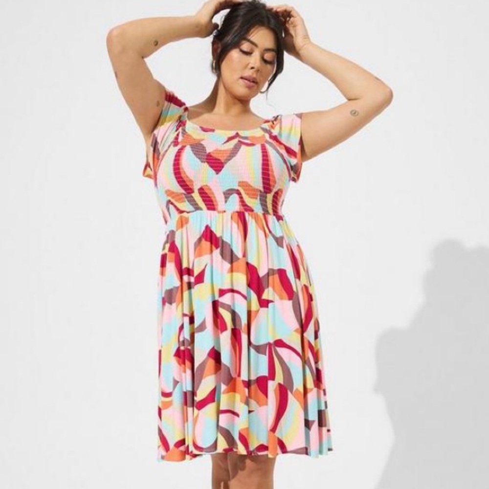 Torrid Mini Super Soft Off-Shoulder Dress women’s size 2X